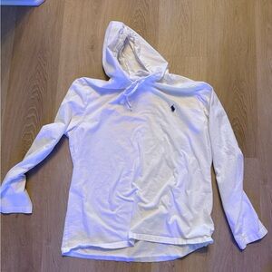 Men’s size large polo Ralph Lauren light hooded pullover